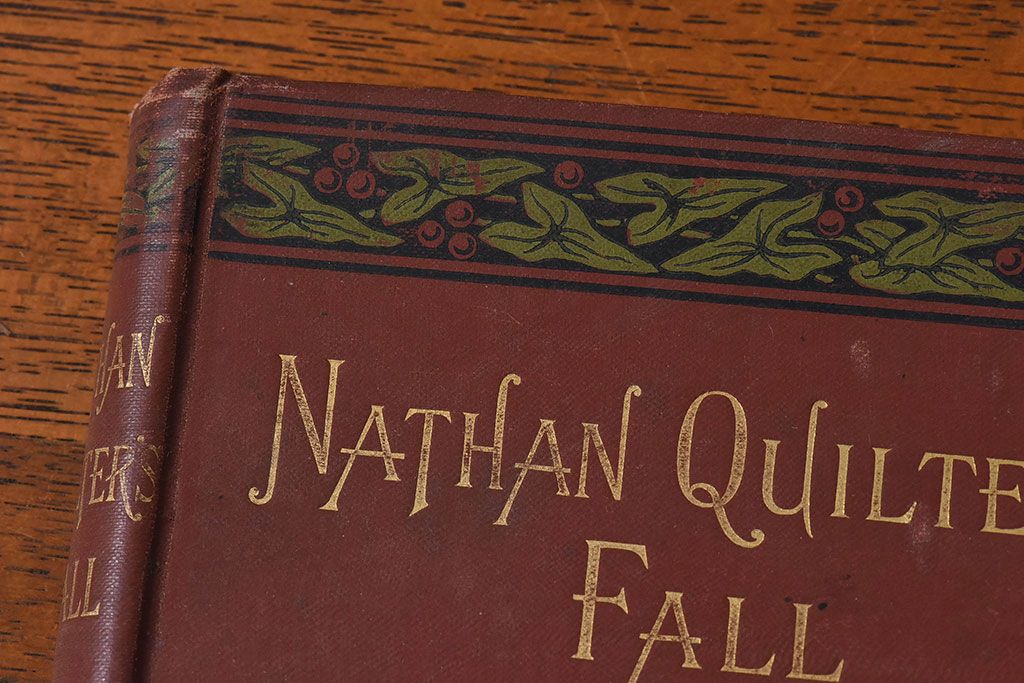 アンティーク雑貨　イギリスアンティーク　NATHAN QUILTER'S FALL　EGLANTON THORNE　洋書(ブック、古書、本)