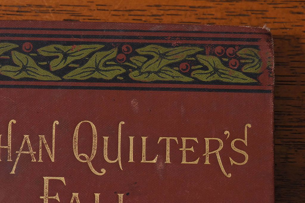 アンティーク雑貨　イギリスアンティーク　NATHAN QUILTER'S FALL　EGLANTON THORNE　洋書(ブック、古書、本)