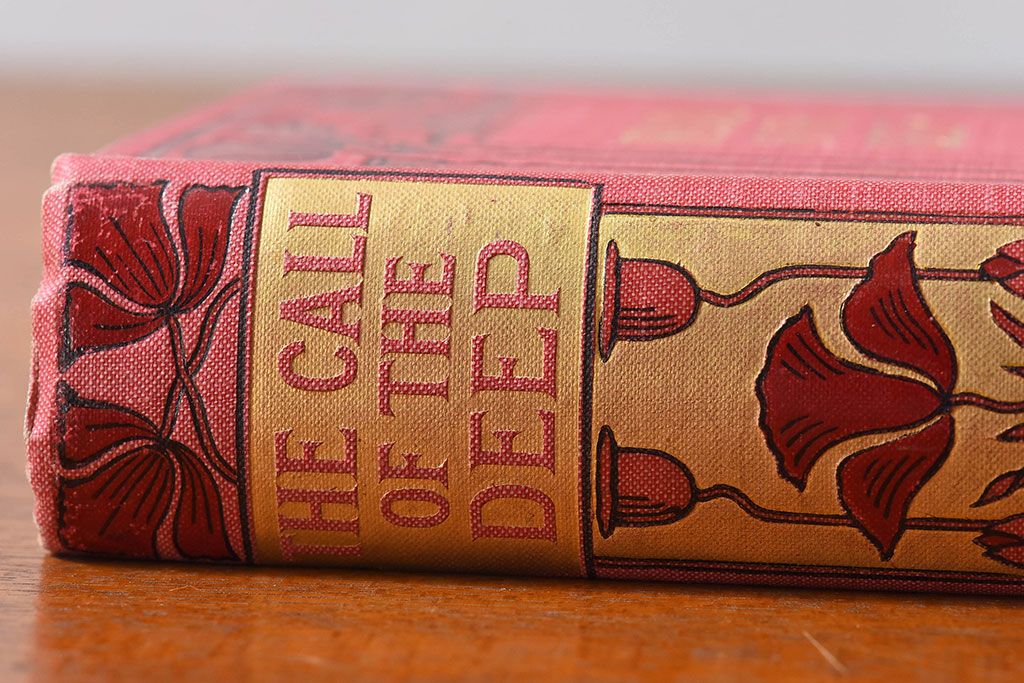 アンティーク雑貨　イギリスアンティーク　THE CALL OF THE DEEP　NISBET　洋書(ブック、古書、本)