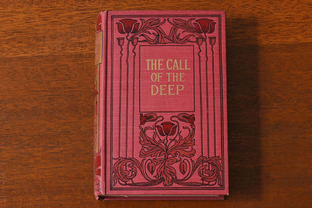 アンティーク雑貨　イギリスアンティーク　THE CALL OF THE DEEP　NISBET　洋書(ブック、古書、本)