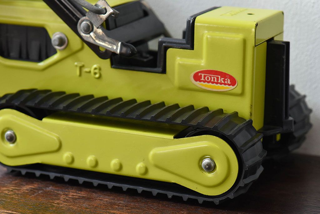 アンティーク雑貨　昭和　ビンテージ　TONKA(トンカ) LOADER NO.2352　ブリキのおもちゃ(外箱付き)