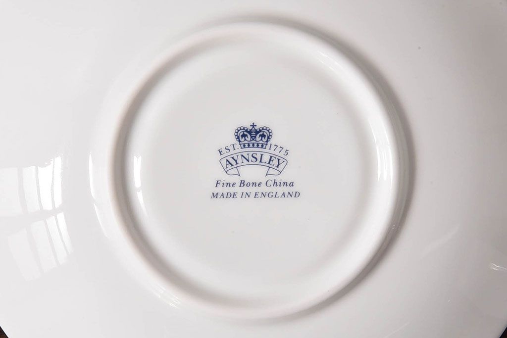 イギリスビンテージ　AYNSLEY(エインズレイ) コテージガーデン　カップ&ソーサー2客セット(洋食器)