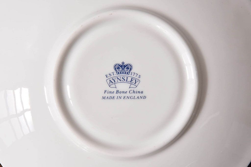 イギリスビンテージ　AYNSLEY(エインズレイ) コテージガーデン　カップ&ソーサー2客セット(洋食器)