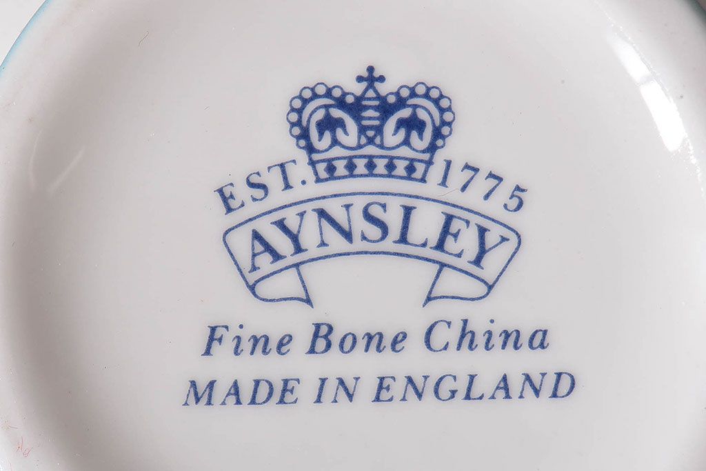 イギリスビンテージ　AYNSLEY(エインズレイ) コテージガーデン　ポット3点セット(洋食器)