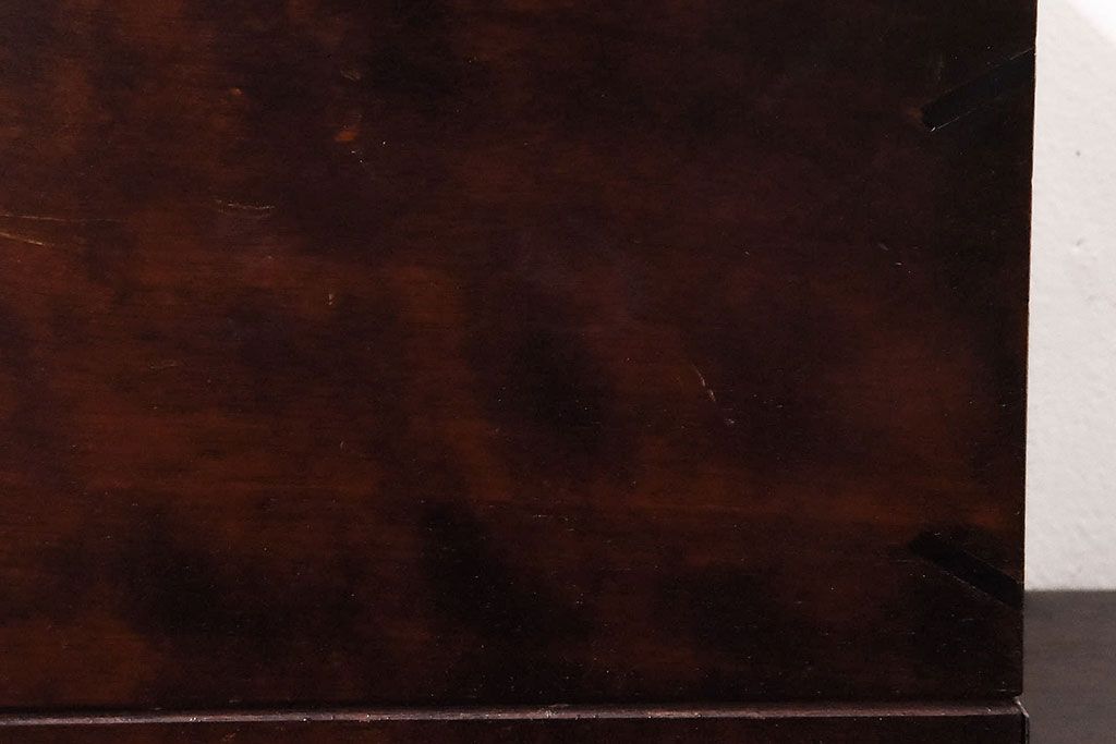 アンティーク雑貨　中古　北海道民芸家具　シックなティッシュケース(ティッシュボックス)(1)