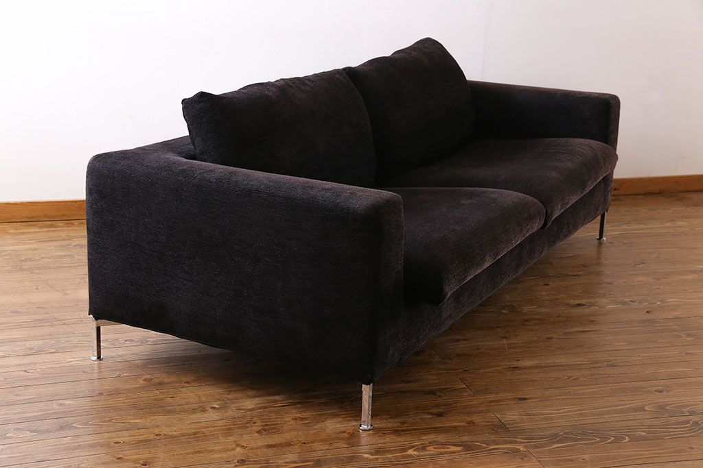 中古　Cassinaixc.(カッシーナイクスシー)　BOX sofa(ボックス ソファ)　2人掛けワイドアームソファ