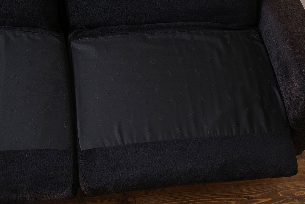 中古　Cassinaixc.(カッシーナイクスシー)　BOX sofa(ボックス ソファ)　2人掛けワイドアームソファ