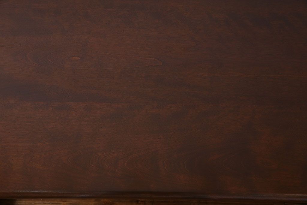 中古　松本民芸家具　シックな4人掛けダイニングテーブル(T型食卓)(定価約32万円)
