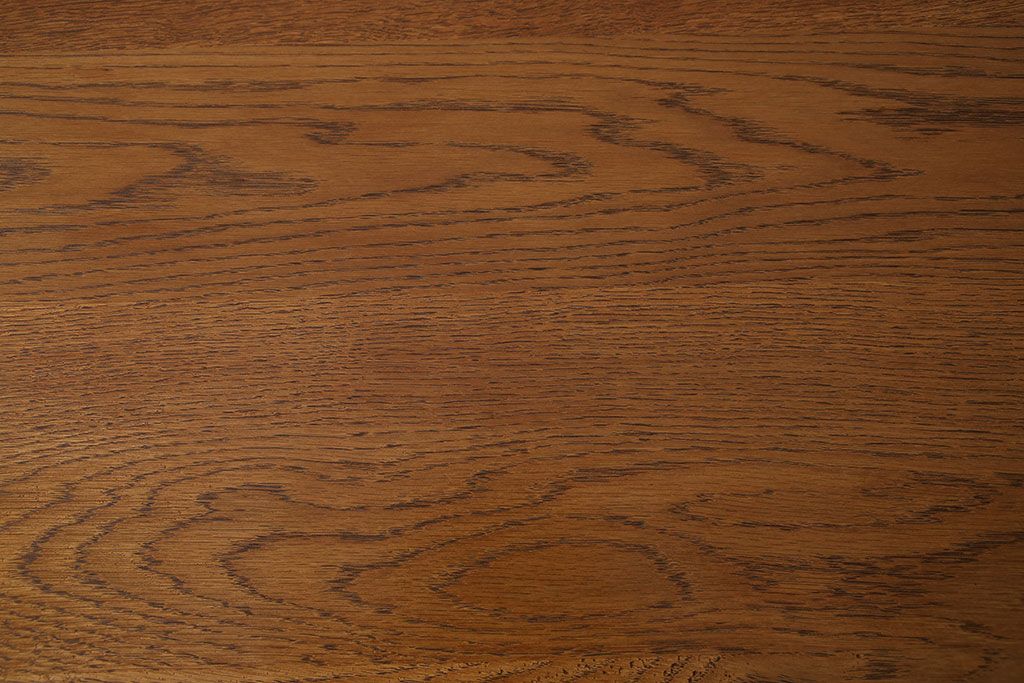 ペイント家具　天板オーク材　ナチュラルな雰囲気漂う鉄脚テーブル(サイドテーブル)