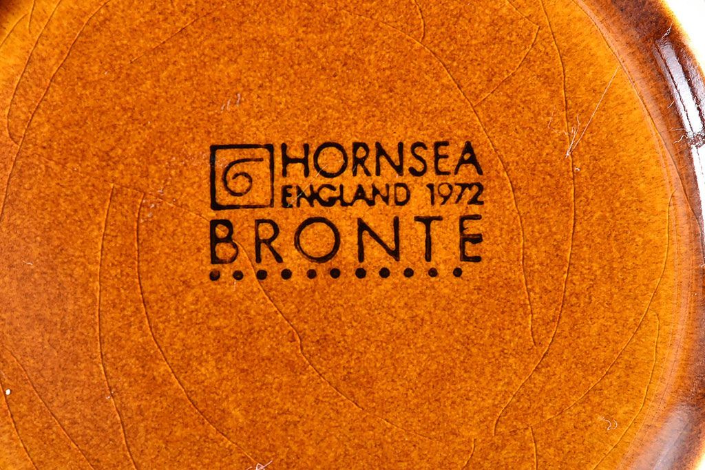 アンティーク雑貨　イギリスビンテージ　HORNSEA(ホーンジー)　BRONTE(ブロンテ)シリーズ　カップ4点セット