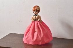 アンティーク雑貨　昭和期　レトロな雰囲気漂うポーズ人形(文化人形)