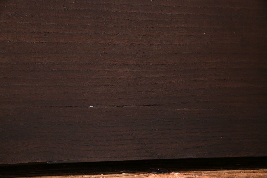 アンティーク雑貨　DIY素材におすすめ!たっぷりの長さが印象的なケヤキ材の一枚板(古材、材料)