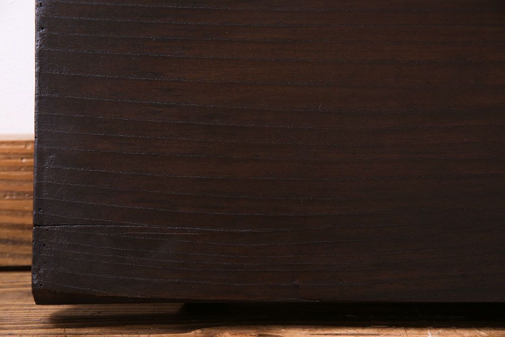 アンティーク雑貨　DIY素材におすすめ!たっぷりの長さが印象的なケヤキ材の一枚板(古材、材料)