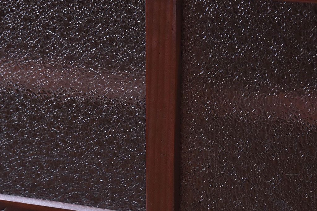 アンティーク家具　古材使用　もみの木　古い木の質感が魅力的なローボード(戸棚)(1)