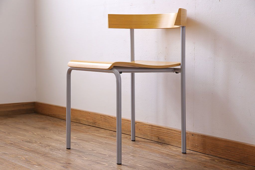 中古　廃版品　arflex(アルフレックス)　TWIN　ダイニングチェア(椅子、イス)(定価約4万円)