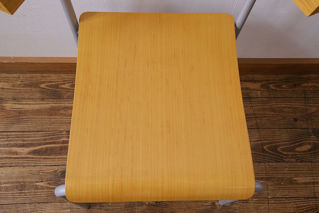 中古　廃版品　arflex(アルフレックス)　TWIN　ダイニングチェア(椅子、イス)(定価約4万円)