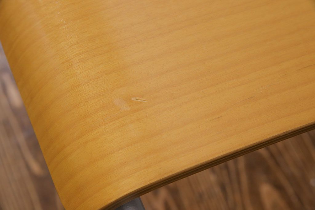 中古　廃版品　arflex(アルフレックス)　TWIN　ダイニングチェア(椅子、イス)(定価約4万円)