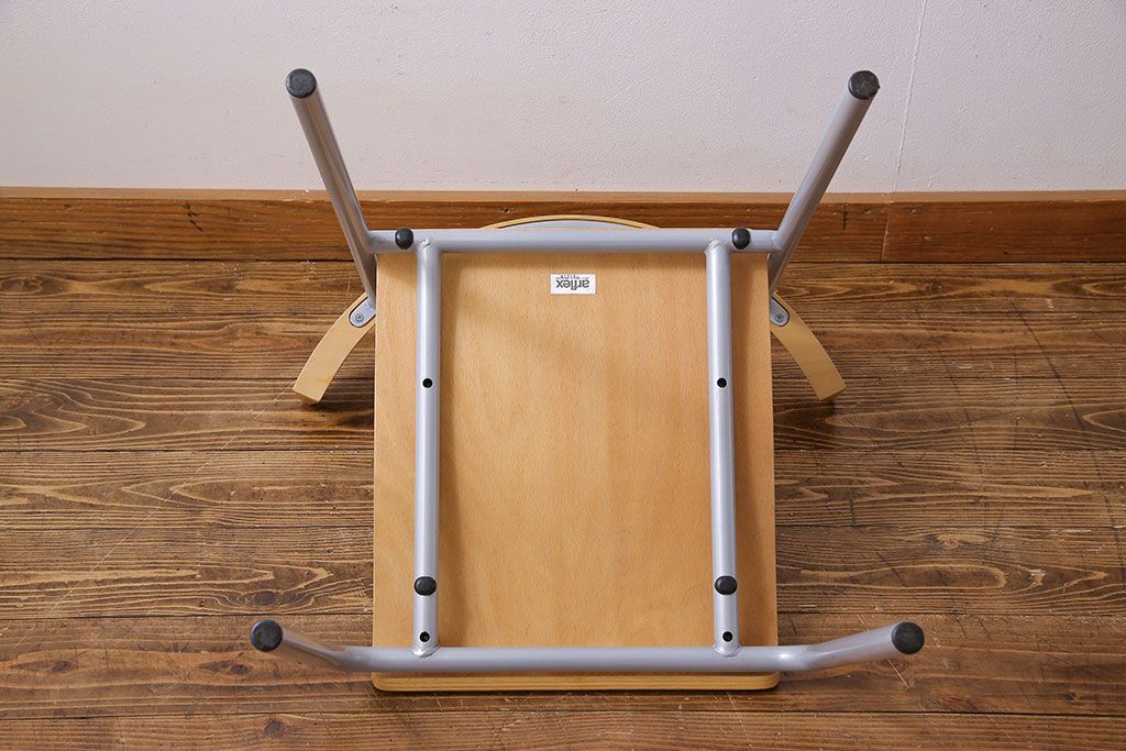 中古　廃版品　arflex(アルフレックス)　TWIN　ダイニングチェア(椅子、イス)(定価約4万円)