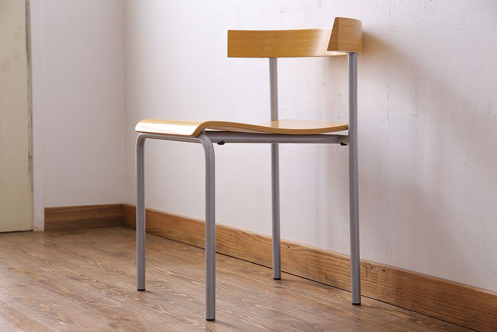 中古　廃版品　arflex(アルフレックス)　TWIN　ダイニングチェア(椅子、イス)(定価約4万円)(2)
