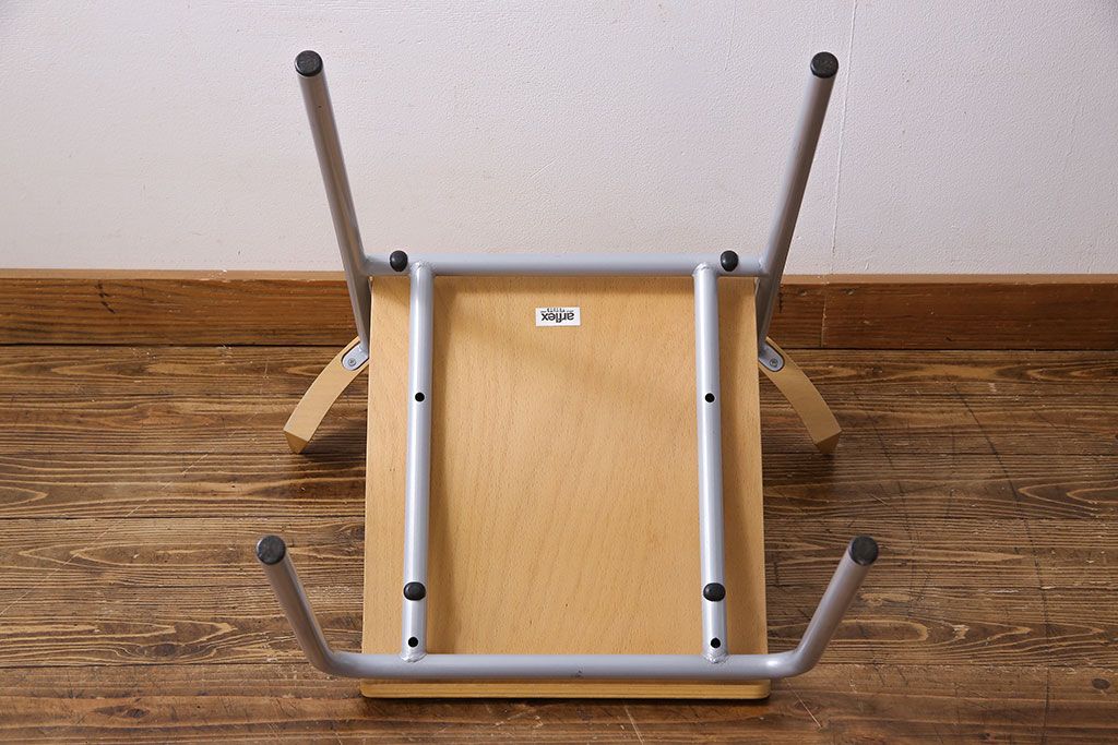 中古　廃版品　arflex(アルフレックス)　TWIN　ダイニングチェア(椅子、イス)(定価約4万円)(2)