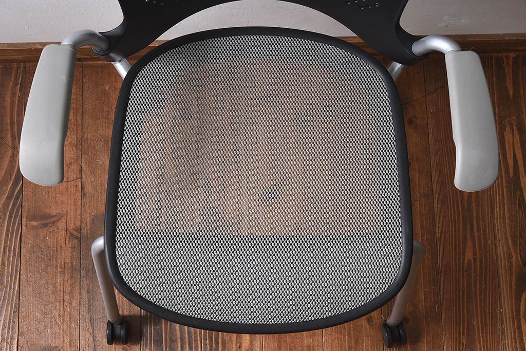 中古　ハーマンミラー社(Hermanmiller)　Caper Chair　ケイパーチェア(オフィスチェア、椅子、イス)(定価約6万円)