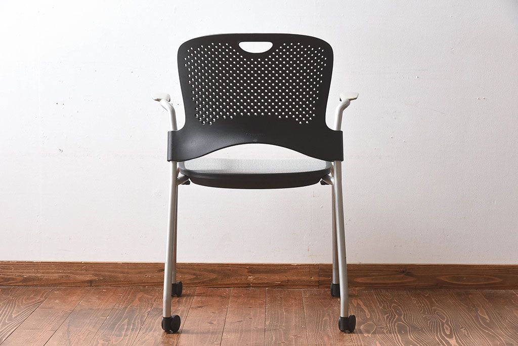 中古　ハーマンミラー社(Hermanmiller)　Caper Chair　ケイパーチェア(オフィスチェア、椅子、イス)(定価約6万円)(1)