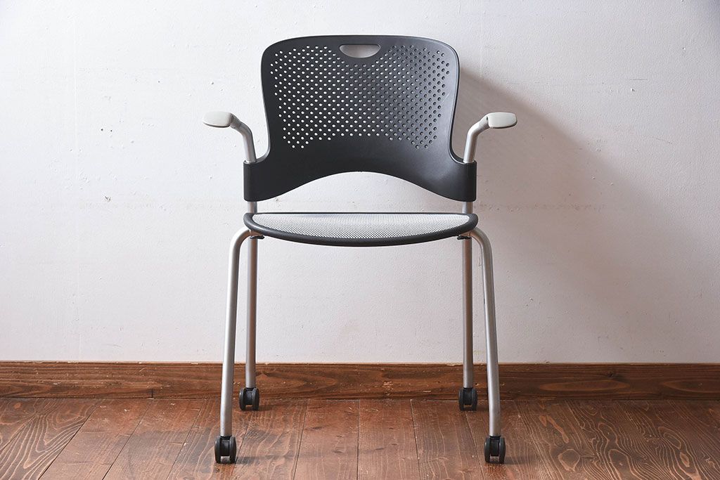 中古　ハーマンミラー社(Hermanmiller)　Caper Chair　ケイパーチェア(オフィスチェア、椅子、イス)(定価約6万円)(2)