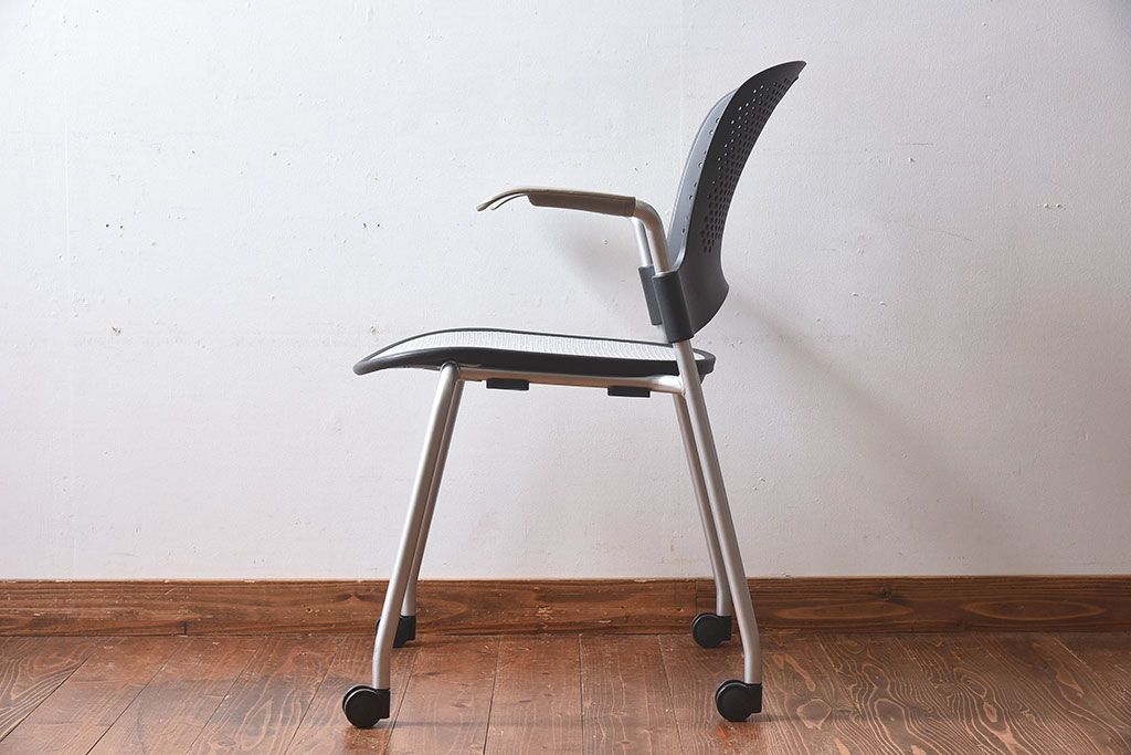 中古　ハーマンミラー社(Hermanmiller)　Caper Chair　ケイパーチェア(オフィスチェア、椅子、イス)(定価約6万円)(2)