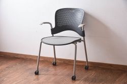 中古　ハーマンミラー社(Hermanmiller)　Caper Chair　ケイパーチェア(オフィスチェア、椅子、イス)(定価約6万円)(3)