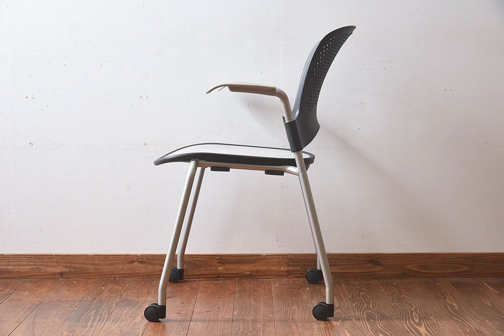 中古　ハーマンミラー社(Hermanmiller)　Caper Chair　ケイパーチェア(オフィスチェア、椅子、イス)(定価約6万円)(3)