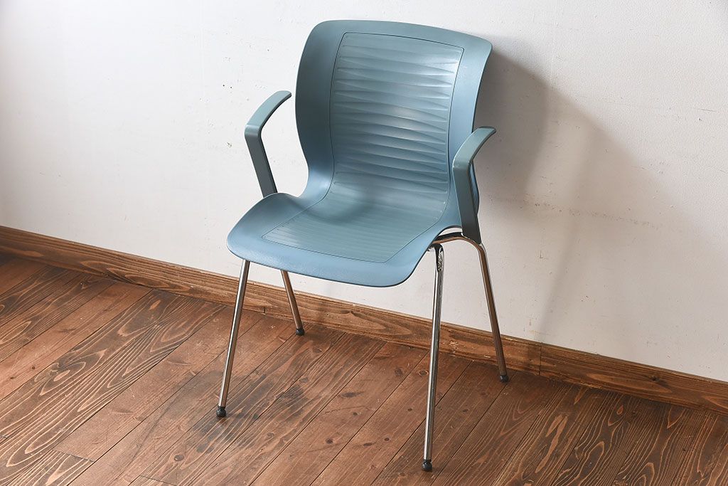 ヴィンテージ家具　ビンテージ　Fritz Hansen(フリッツ・ハンセン)　ENSEMBLE B10(アンサンブル B10)　アームチェア(スタッキングチェア、椅子、イス)(2)