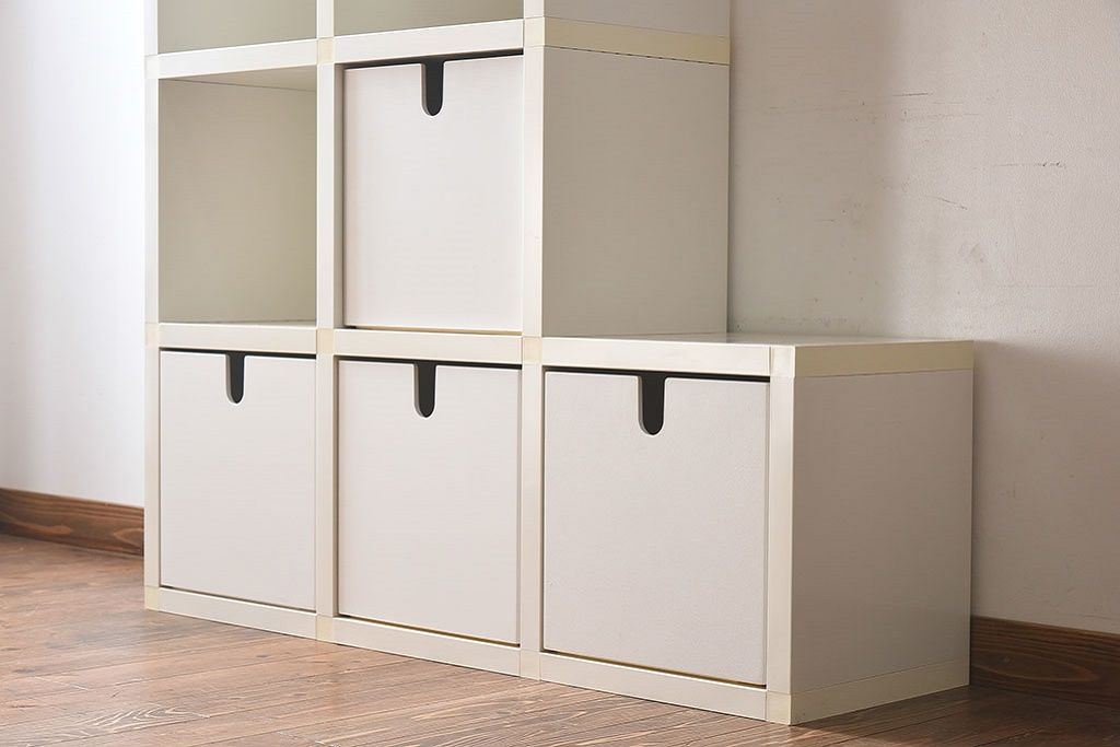 中古　カッシーナixc. SELECTION　Kartell(カルテル)　SHELVING SYSTEM(シェルビングシステム)(オープンラック、飾り棚)(定価約22万円)