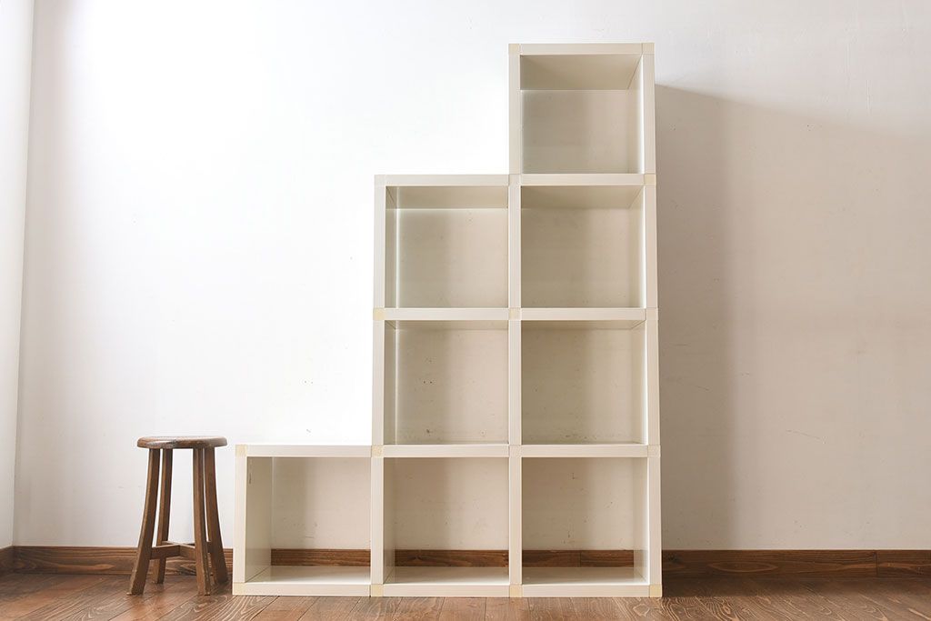 中古　カッシーナixc. SELECTION　Kartell(カルテル)　SHELVING SYSTEM(シェルビングシステム)(オープンラック、飾り棚)(定価約22万円)