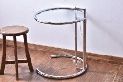 中古　ClassiCon(クラシコン)　Eileen Gray(アイリーン・グレイ)　ADJUSTABLE TABLE　E1027　アジャスタブルテーブル(サイドテーブル)(1)