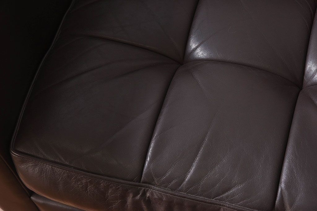 ヴィンテージ家具　ビンテージ　KNOLL(ノール)　廃盤品　モダンなラウンジソファ(1人掛けソファ)
