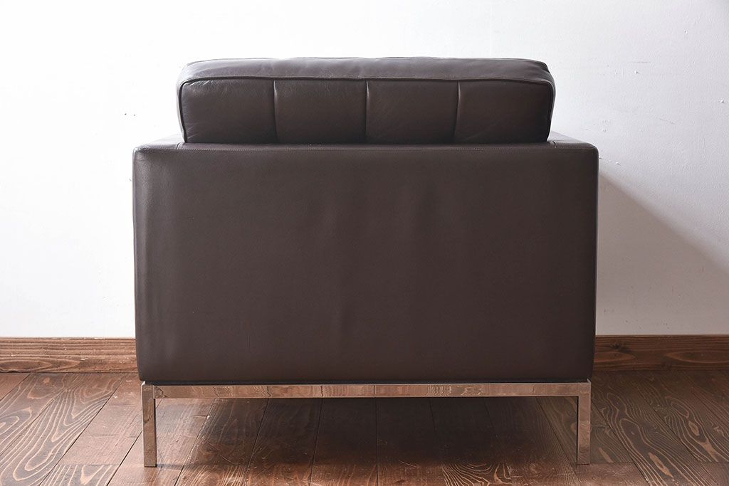 ヴィンテージ家具　ビンテージ　KNOLL(ノール)　廃盤品　モダンなラウンジソファ(1人掛けソファ)
