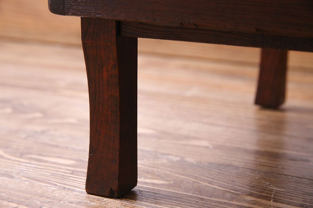 レトロ家具　昭和レトロ　昭和期の魅力あふれるローテーブル(ちゃぶ台、座卓)