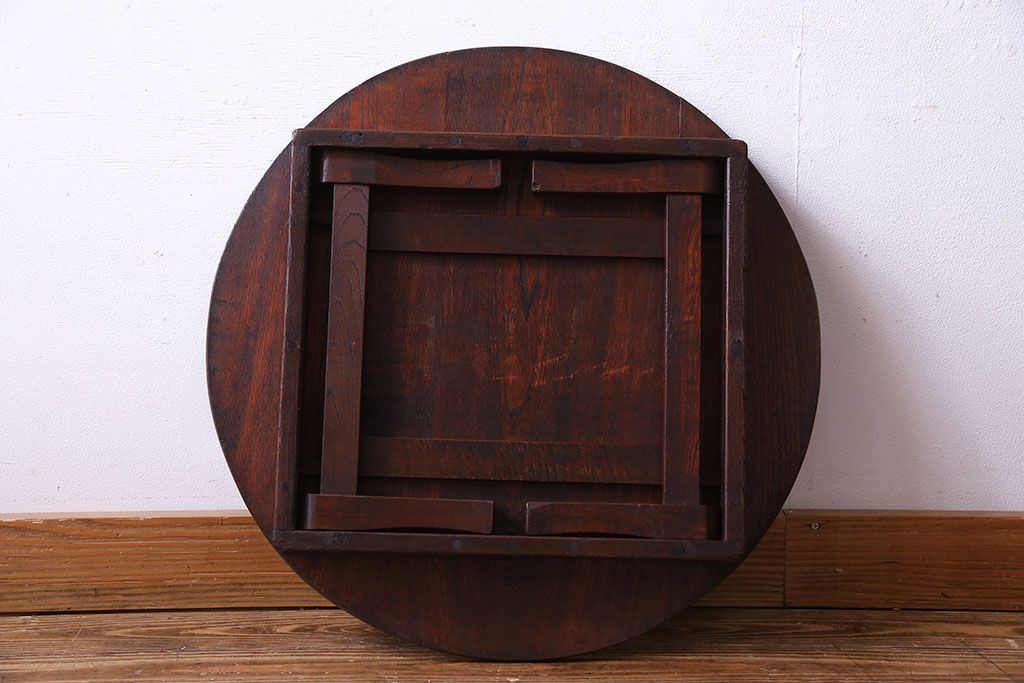 レトロ家具　昭和レトロ　昭和期の魅力あふれるローテーブル(ちゃぶ台、座卓)