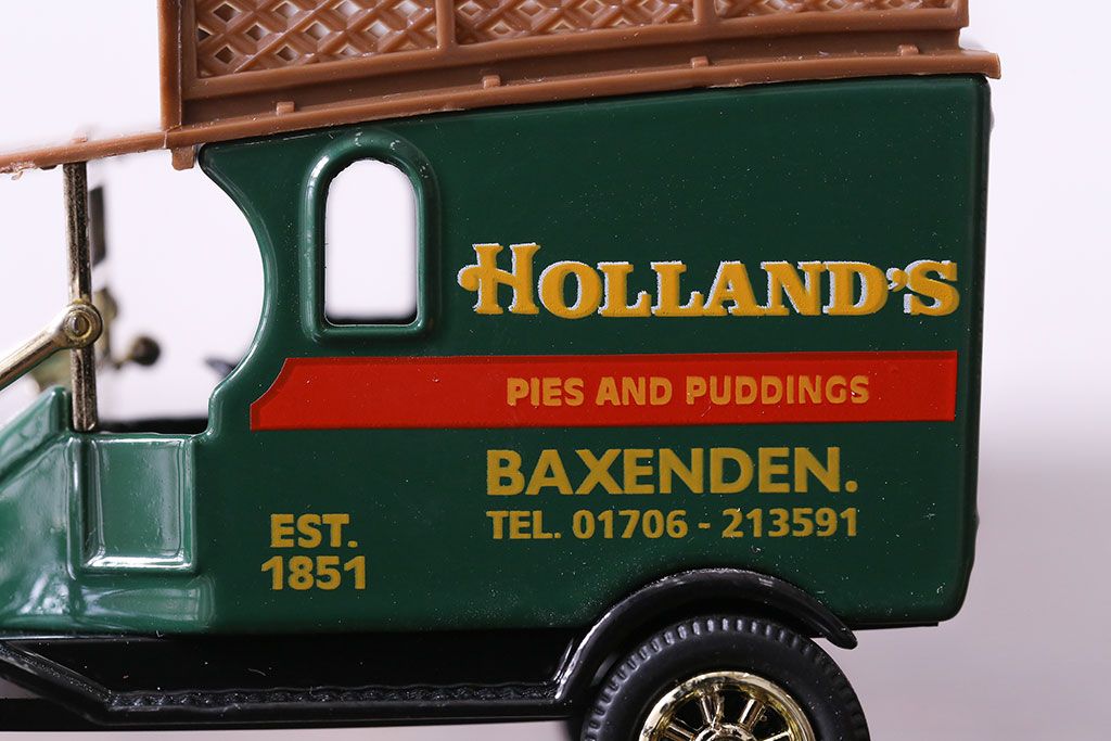 アンティーク雑貨　ビンテージ　限定盤　OXFORD DIE-CAST Hollands 055TG　ミニカー