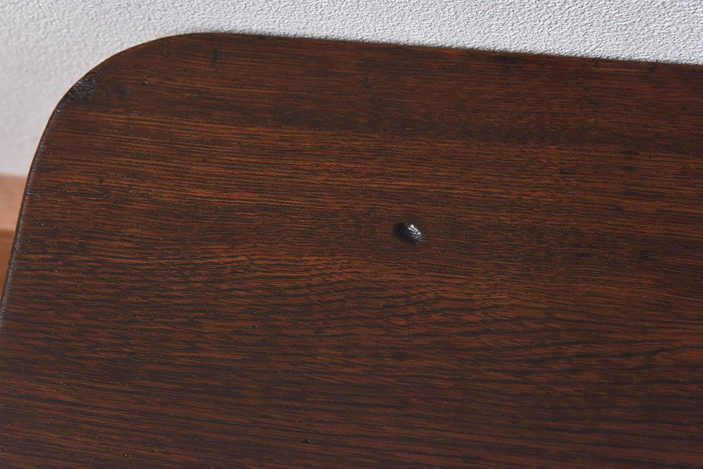 レトロ家具　昭和レトロ　ぬくもりのある栓材製のちゃぶ台(座卓、ローテーブル)