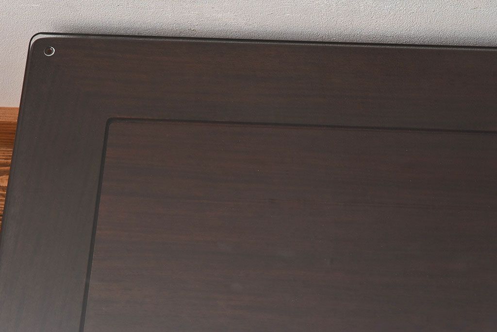 中古　美品　大阪唐木指物　上品なデザインのテーブル(座卓、ローテーブル)(定価約120万円)