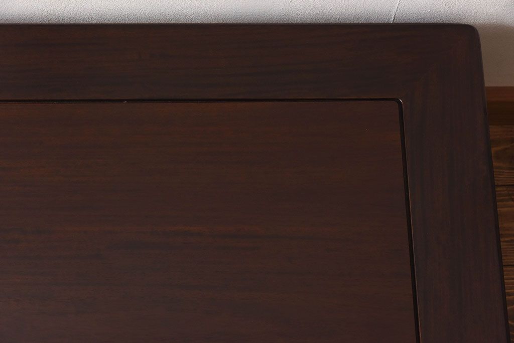 中古　美品　大阪唐木指物　上品なデザインのテーブル(座卓、ローテーブル)(定価約120万円)