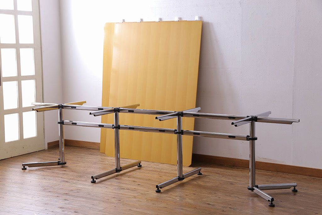 中古　特注品　USMハラー(USM Modular Furniture Haller)　KITOS(キトス)　ミーティングテーブル(会議テーブル、長机)(定価約95万円)