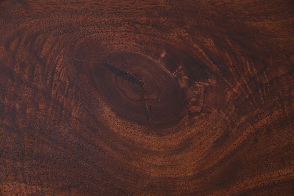 中古　ジョージナカシマ　木そのままの味わいが伝わるコノイドベンチ