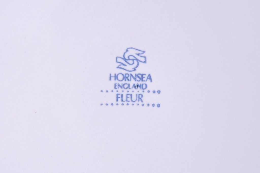 アンティーク雑貨　イギリスビンテージ　HORNSEA(ホーンジー)　FLEUR(フルール)　プレート(皿)2枚セット(1)
