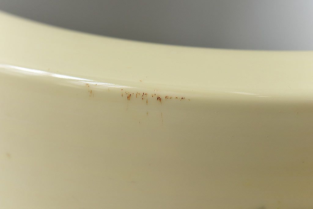 アンティーク雑貨　ノリタケ・則武(日陶)　昭和初期　鮮やかな牡丹が美しい火鉢(鉢カバー)(1)