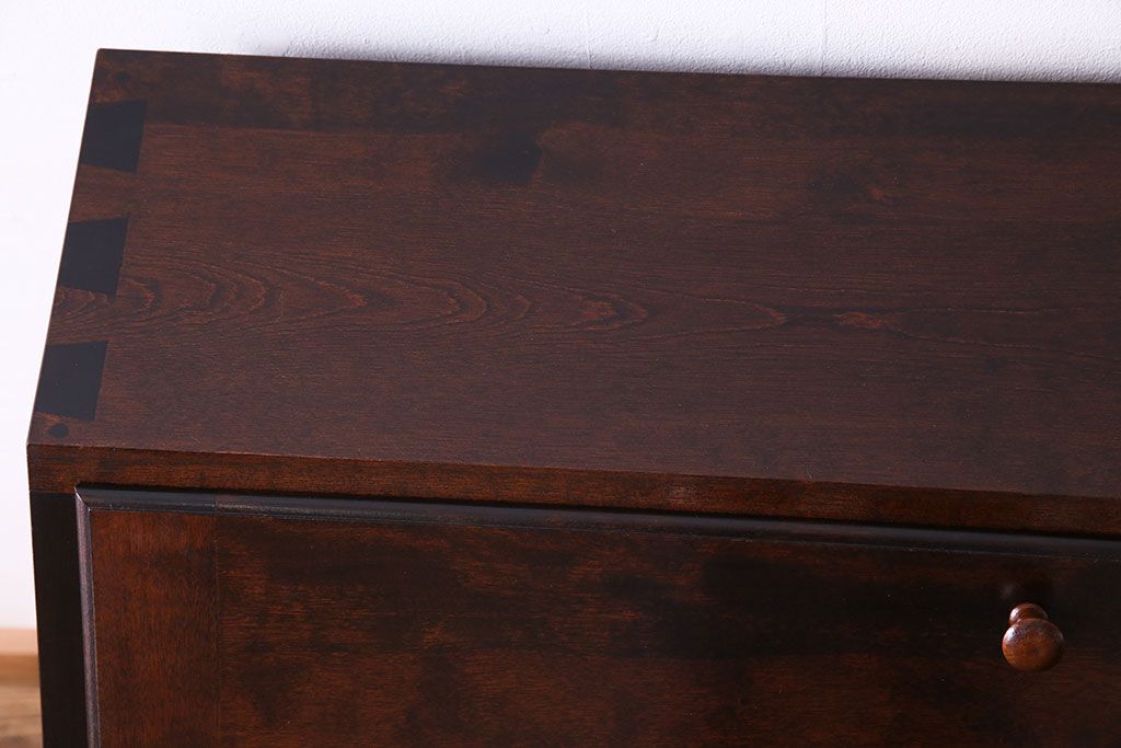 ビンテージ　松本民芸家具　♯308型ライティングビューロー(簿記机、在宅ワーク、在宅用ワークデスク)(定価約33万円)