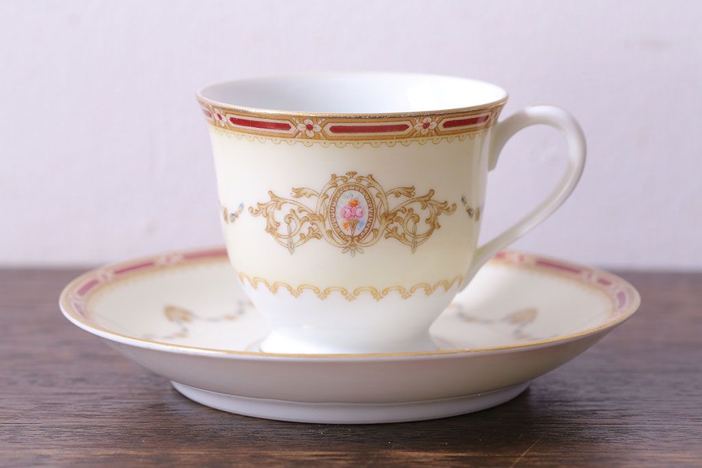 アンティーク雑貨　【S様ご成約済み・ご決済用】中古　ノリタケ(Noritake)のコーヒーカップ&ソーサー