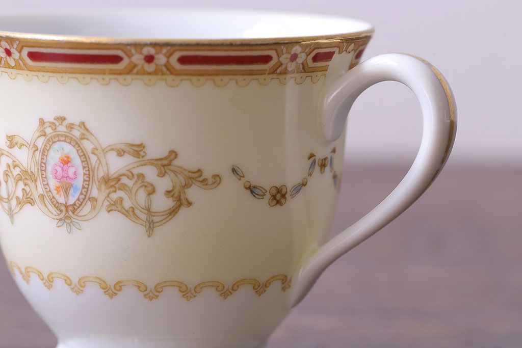 アンティーク雑貨　【S様ご成約済み・ご決済用】中古　ノリタケ(Noritake)のコーヒーカップ&ソーサー