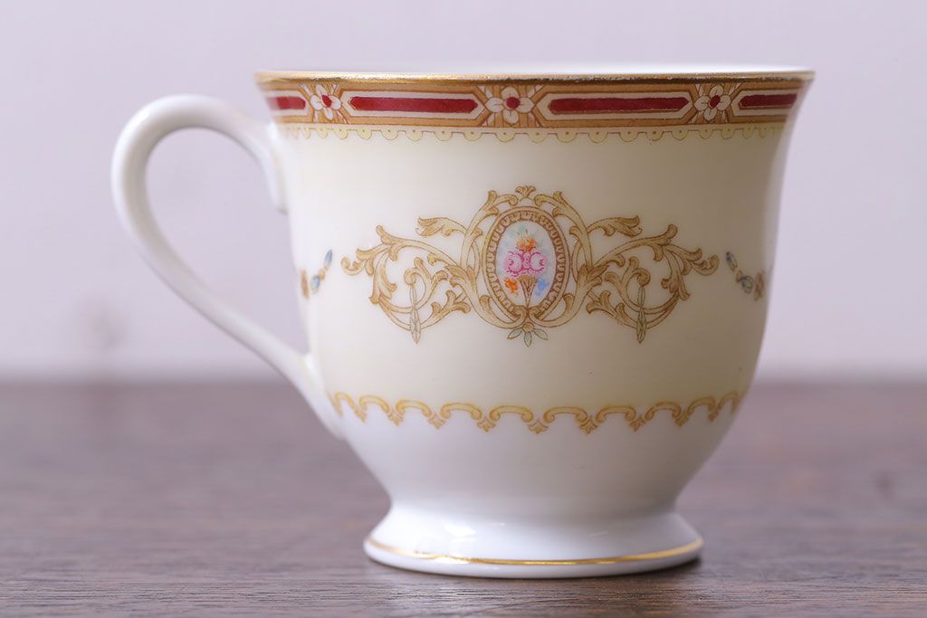 アンティーク雑貨　【S様ご成約済み・ご決済用】中古　ノリタケ(Noritake)のコーヒーカップ&ソーサー